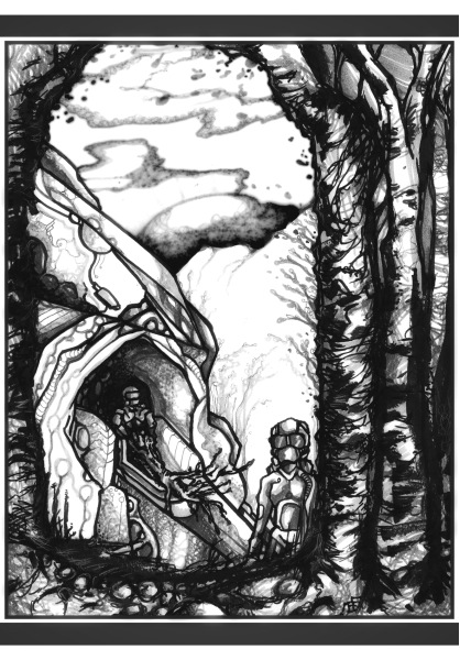 Custom story artwork copyright Matt D. Edginton for Putting Down Roots byGrayson Bray Morris